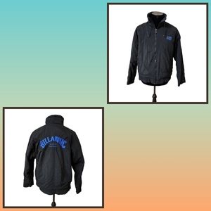 80's Billabong SUPER RARE - 100% Nylon Surf Jacket with Hideaway Hoodie - Size M